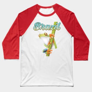 Brazil Tree Frog Baseball T-Shirt